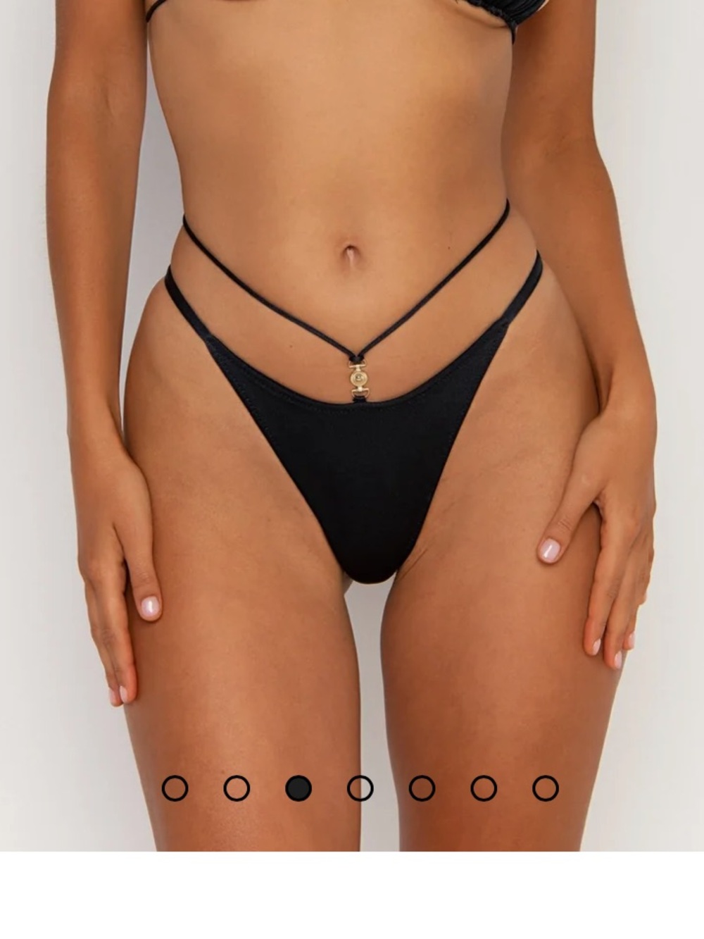 Sommer Swim Bikini Bottom - Black
